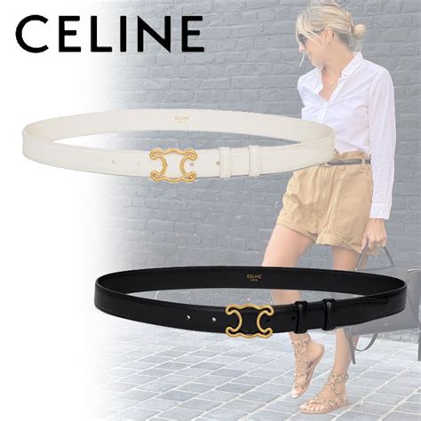 celine oversized belt|Celine ladies belts.